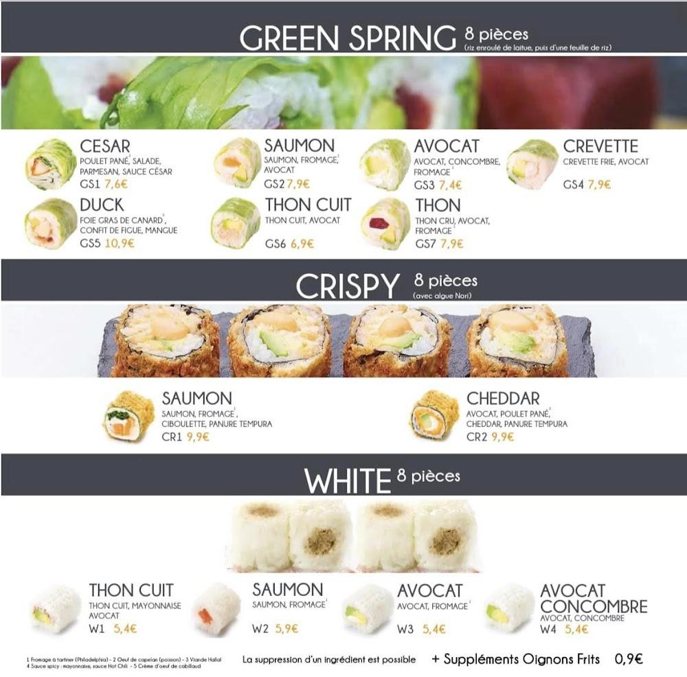 Univers Sushi Hénin Beaumont - Menu Image 2