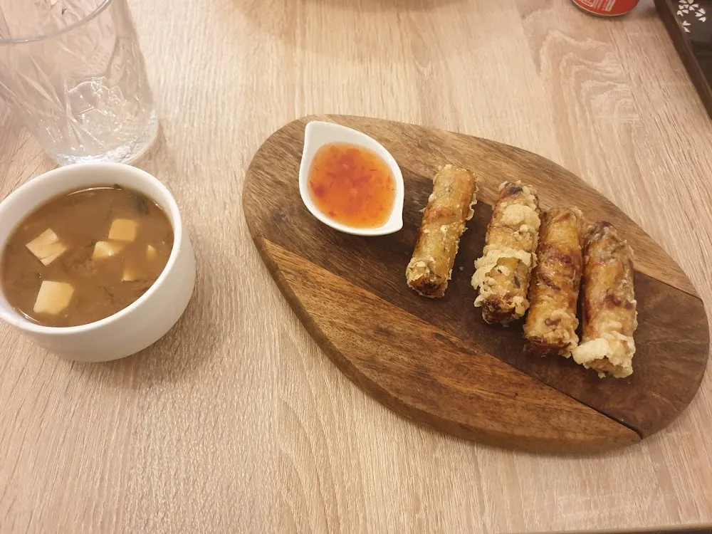 Soupe Miso Nems Legumes